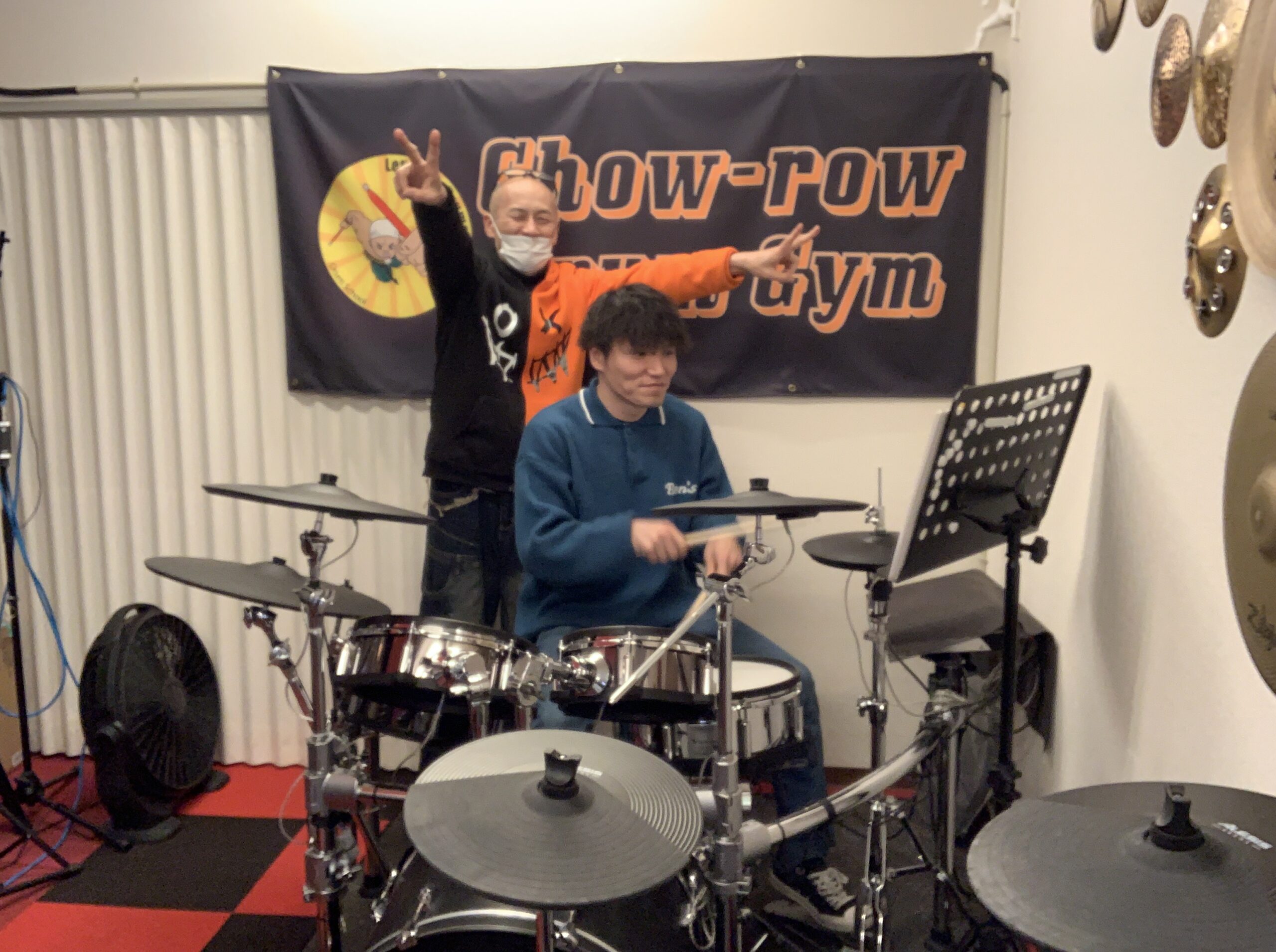 頑張る生徒さん